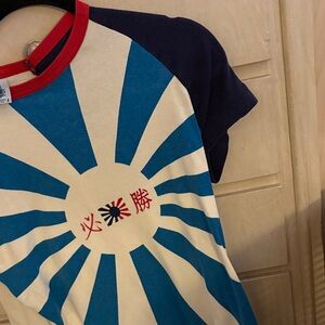 Itsus Blue, White and Red Top VINTAGE